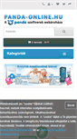 Mobile Screenshot of panda-online.hu