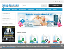 Tablet Screenshot of panda-online.hu